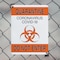 Signmission Quarantine Do Not Enter 1 OSHA Notice Sign, Plastic, 7in W x 10in L, 2PK OS-2PACK-NS-P-710-25576 - alternate 2